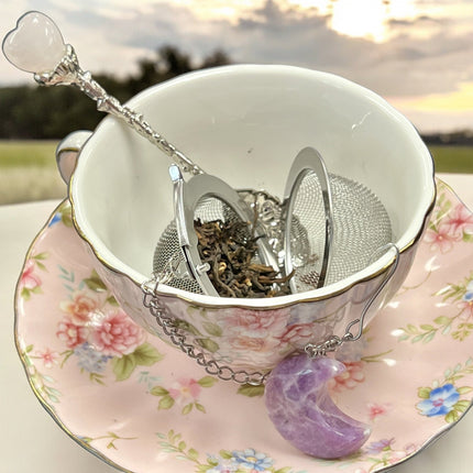 Gemstone Tea Strainer - Raven's Cauldron