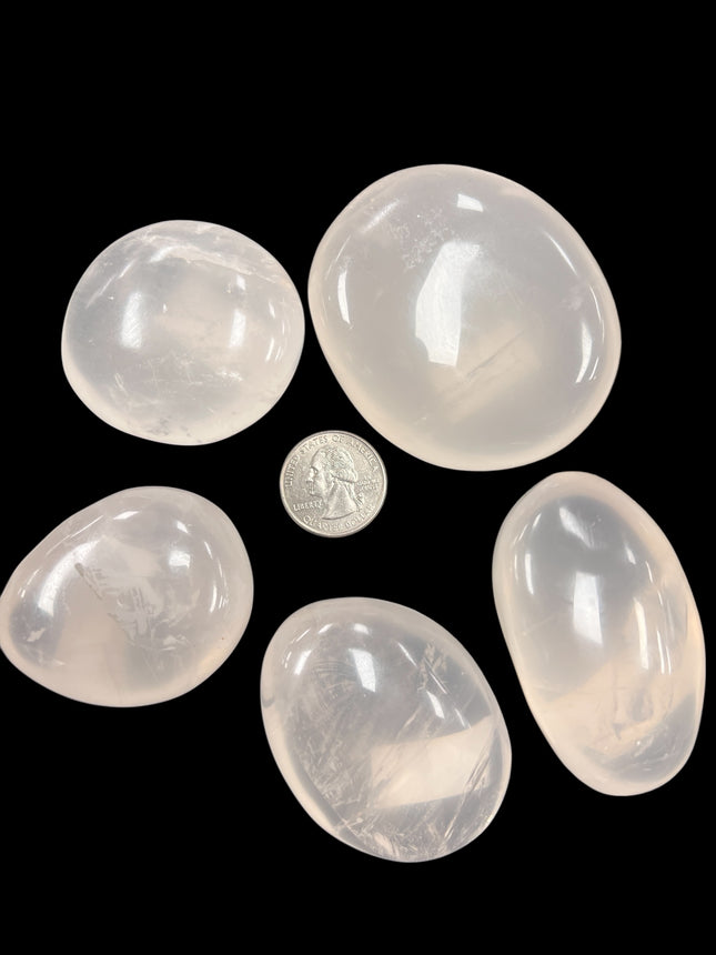 Girasol Quartz Palm Stones from Raven's Cauldron 6 N Sandusky St, Delaware, OH 43015