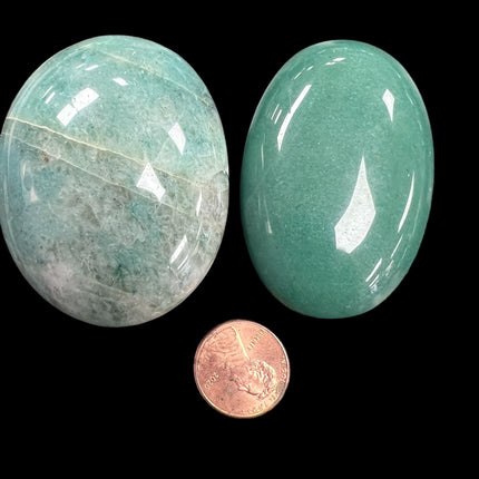 Green Aventurine Palm Stone, Raven's Cauldron, 6 N Sandusky St, Delaware, OH 43015