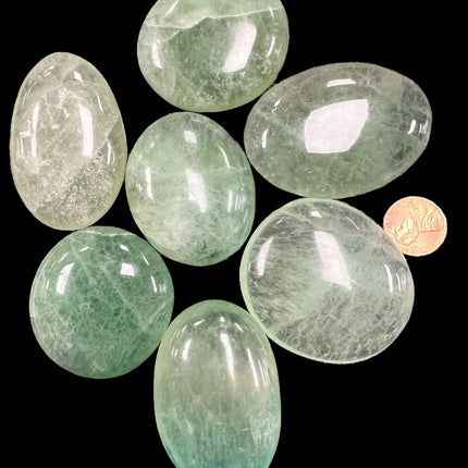 Green Fluorite Palm Stones, Raven's Cauldron, 6 N Sandusky St, Delaware, OH 43015