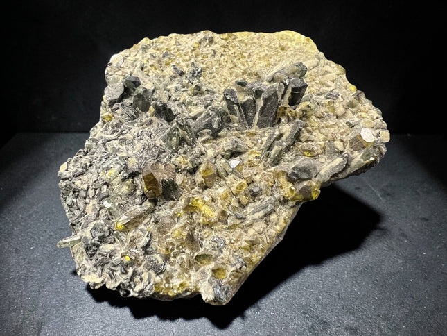 Green Garnet with Epidote raw crystal 42.4 grams natural healing stone Raven’s Cauldron , 6 N Sandusky St, Delaware, OH 43015