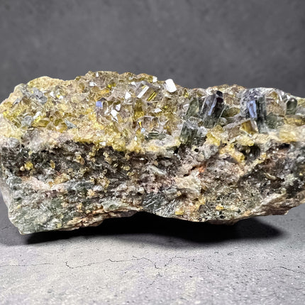Green Garnet with Epidote crystal 61 grams natural healing stone for manifestation and abundance Raven’s Cauldron, 6 N Sandusky St, Delaware, OH 43015