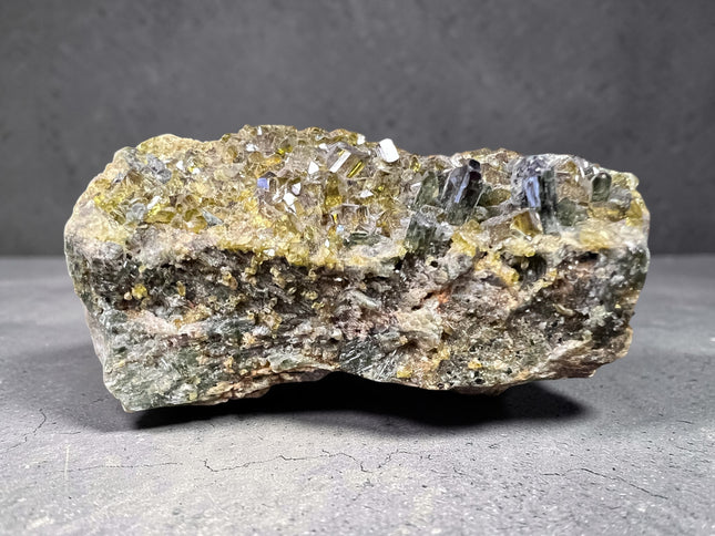 Green Garnet with Epidote crystal 61 grams natural healing stone for manifestation and abundance Raven’s Cauldron, 6 N Sandusky St, Delaware, OH 43015