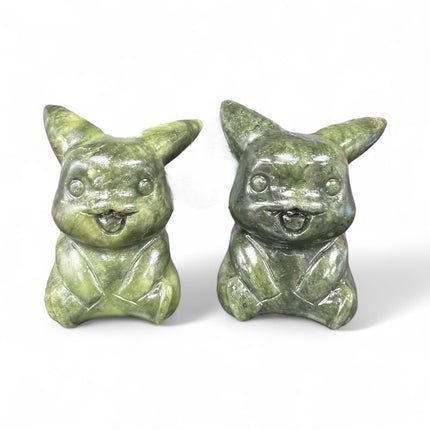 Green Jade Pikachu, Pokemon, from Raven's Cauldron, 6 N Sandusky St, Delaware, OH 43015