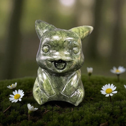 Green Jade Pikachu, Pokemon, from Raven's Cauldron, 6 N Sandusky St, Delaware, OH 43015
