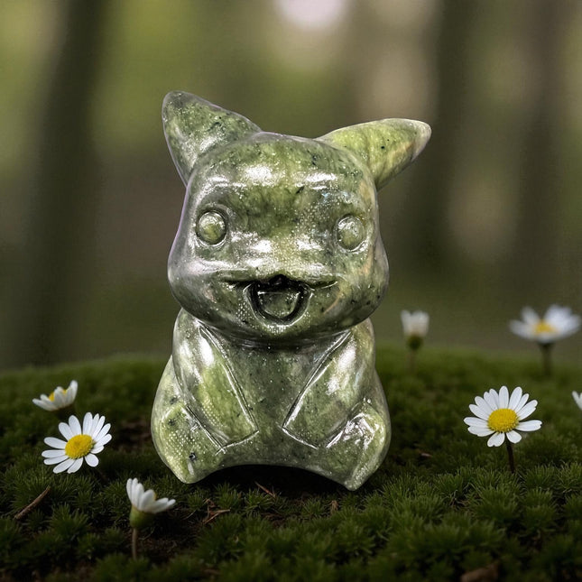 Green Jade Pikachu, Pokemon, from Raven's Cauldron, 6 N Sandusky St, Delaware, OH 43015