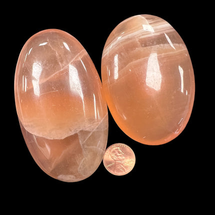 Honey Calcite Palm Stones, Raven's Cauldron, 6 N Sandusky St, Delaware, OH 43015