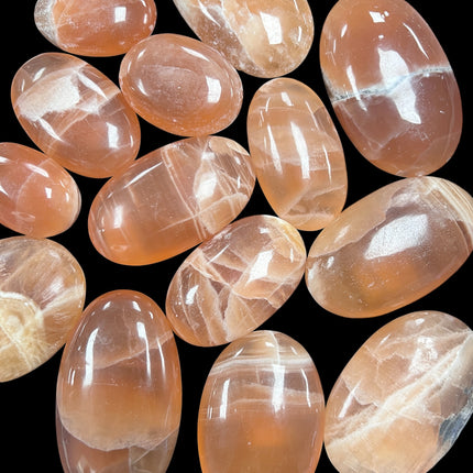 Honey Calcite Palm Stones, Raven's Cauldron, 6 N Sandusky St, Delaware, OH 43015