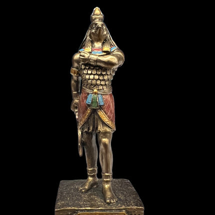 Horus, Egyptian God of the Sky, Miniature Statue by Veronese Designs - Raven's Cauldron