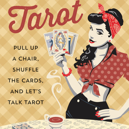 Kitchen Table Tarot book by Melissa Cynova paperback tarot guide Raven's Cauldron Delaware, OH