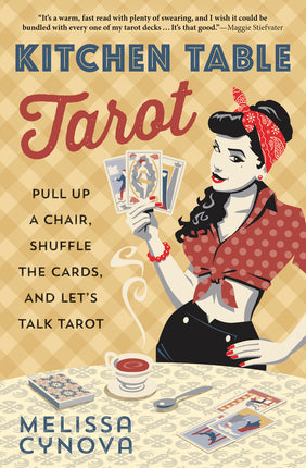 Kitchen Table Tarot book by Melissa Cynova paperback tarot guide Raven's Cauldron Delaware, OH