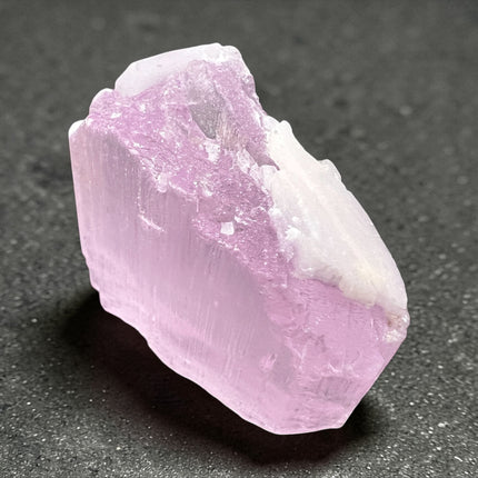 Natural Kunzite rough crystal 19.8 grams pink spodumene stone for emotional healing and heart chakra use from Raven’s Cauldron, 6 N Sandusky St, Delaware, OH 43015