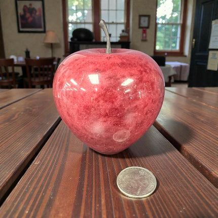 Red marble apple from Raven's Cauldron 6 North Sandusky St Delaware Ohio 43015