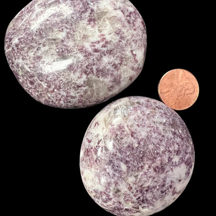 Lepidolite Palm Stone, Raven's Cauldron, 6 N Sandusky St, Delaware, OH 43015