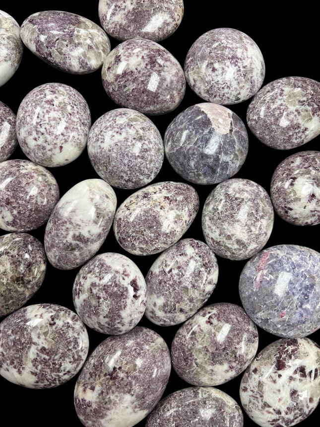 Lepidolite Palm Stone, Raven's Cauldron, 6 N Sandusky St, Delaware, OH 43015