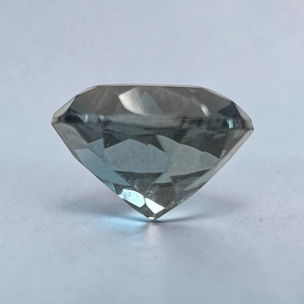 London Blue Topaz 6mm faceted round loose gemstone for rings and pendants - Raven's Cauldron, Delaware, OH