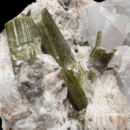 Multi-Colored Tourmaline from Raven's Cauldron, 6 N Sandusky St, Delaware, OH 43015