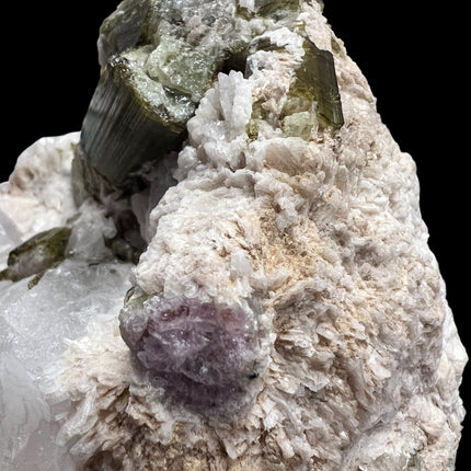 Multi-Colored Tourmaline from Raven's Cauldron, 6 N Sandusky St, Delaware, OH 43015