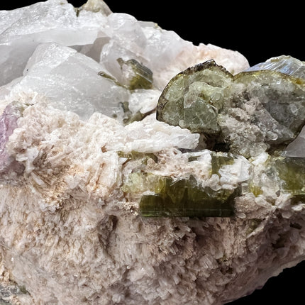 Multi-Colored Tourmaline from Raven's Cauldron, 6 N Sandusky St, Delaware, OH 43015