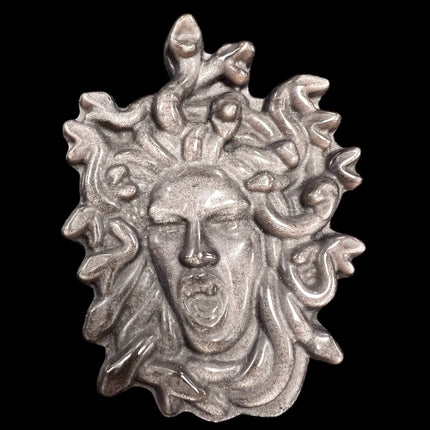 Silver Sheen Obsidian Medusa from Raven's Cauldron, 6 N Sandusky St, Delaware, OH 43015