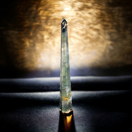Moss Agate Obelisk / Tower - 12 Inches Tall - Raven's Cauldron