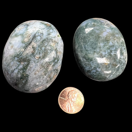 Moss Agate Palm Stones, Raven's Cauldron, 6 N Sandusky St, Delaware, OH 43015