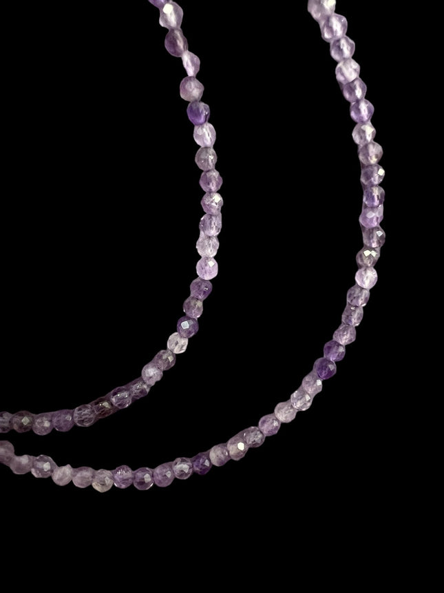 Natural Gemstone Micro-Faceted Necklace - Raven's Cauldron