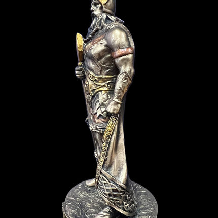 Odin, Norse God, the All-Father, Miniature Statue by Veronese Design - Raven's Cauldron