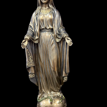 Our Lady of Grace Virgin Mary Statue by Veronese Design - Raven's Cauldron