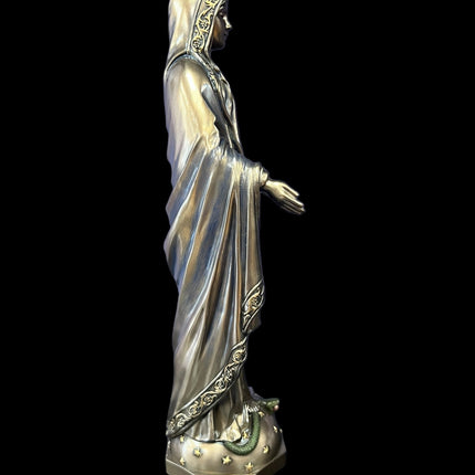 Our Lady of Grace Virgin Mary Statue by Veronese Design - Raven's Cauldron