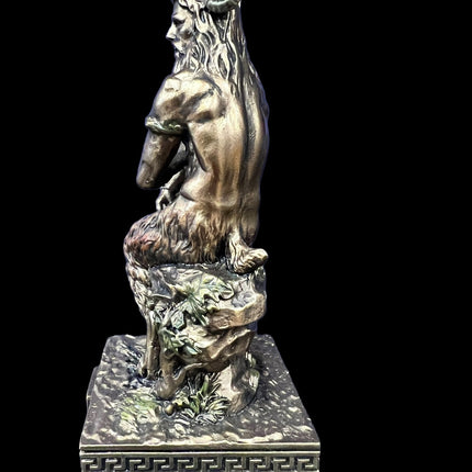 Pan, Greek God of the Wild, Miniature Statue by Veronese Design - Raven's Cauldron