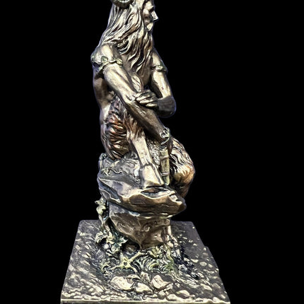 Pan, Greek God of the Wild, Miniature Statue by Veronese Design - Raven's Cauldron