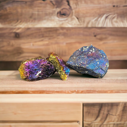 Peacock ore/Chalcopyrite "The Witches Stone" - AAA Quality - Raven's Cauldron