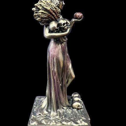 Persephone, Greek Goddess of the Underworld and Spring, Miniature Statue by Veronese Design - Raven's Cauldron