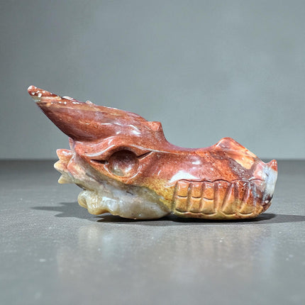 Petrified Wood Dragon Skull from the Raven's Cauldron, 6 N Sandusky St, Delaware OH 43015