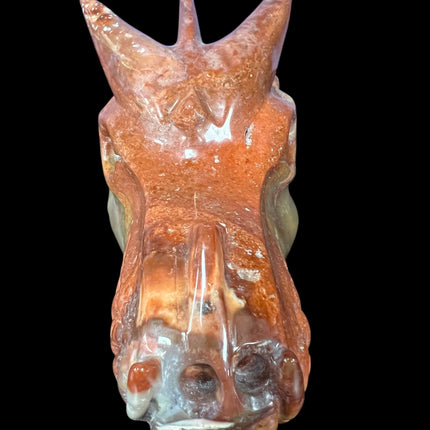 Petrified Wood Dragon Skull from the Raven's Cauldron, 6 N Sandusky St, Delaware OH 43015