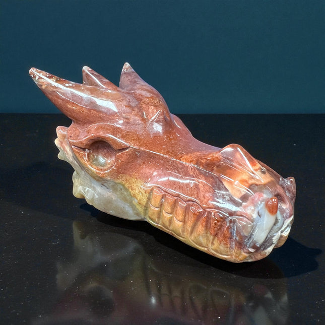 Petrified Wood Dragon Skull from the Raven's Cauldron, 6 N Sandusky St, Delaware OH 43015