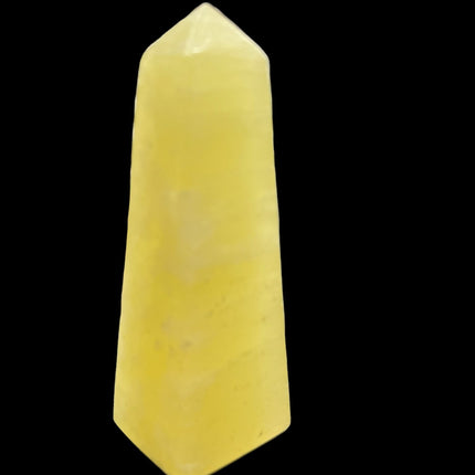 Pineapple Calcite Tower - Faceted - Raven's Cauldron