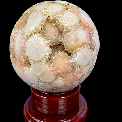 Pink Amethyst Druzy Sphere - Exquisite - Raven's Cauldron