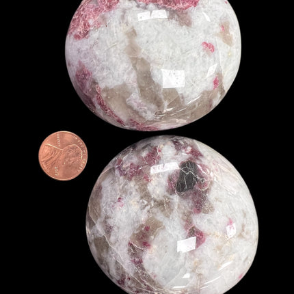 Pink Tourmaline Palm Stones, Raven's Cauldron, 6 N Sandusky St, Delaware, OH 43015