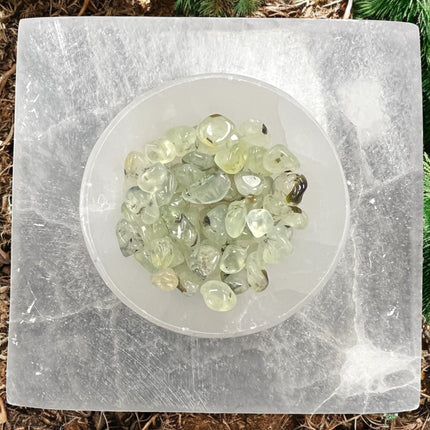 prehnite gemstone chips, Raven's Cauldron, 6 N. Sandusky St., Delaware, OH 43015