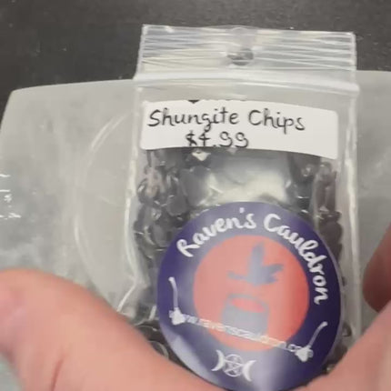 1 ounce Shungite Chips - Raven's Cauldron 6 N Sandusky St. Delaware, OH 43015