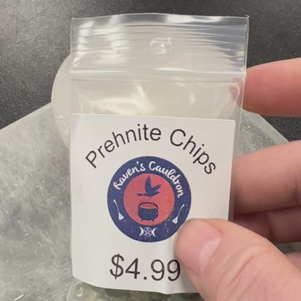 prehnite gemstone chips, Raven's Cauldron, 6 N. Sandusky St., Delaware, OH 43015