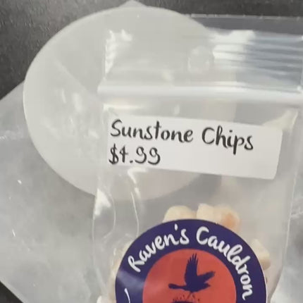 1 ounce Sunstone chips -Raven's Cauldron 6 N Sandusky St. Delaware, OH 43015