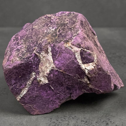 Purpurite natural rough crystal specimen 93 grams deep purple stone Raven’s Cauldron Delaware Ohio