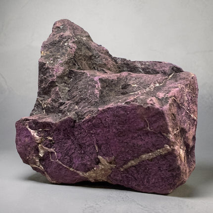 Purpurite natural rough crystal specimen 93 grams deep purple stone Raven’s Cauldron Delaware Ohio