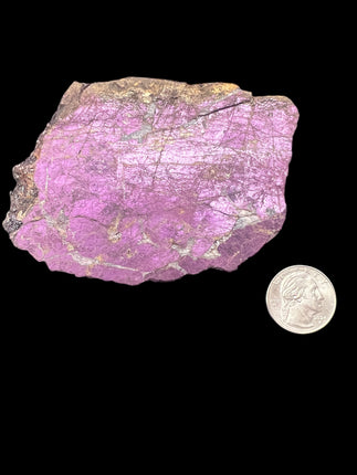 Purpurite Slabs | Ethically Sourced Purple Phosphate Crystal (Multiple Weights)