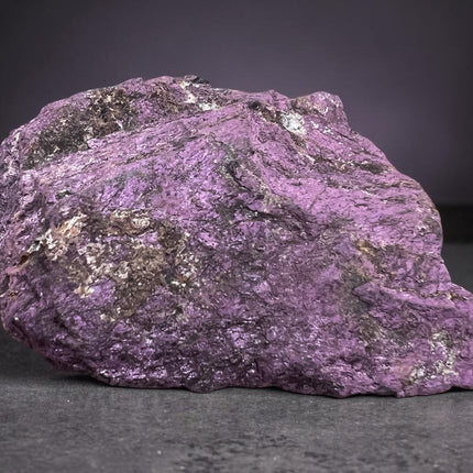 Purpurite natural rough crystal specimen 116 grams purple stone for intuition and spiritual growth Raven’s Cauldron Delaware Ohio