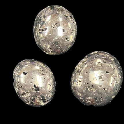 Pyrite Palm Stones from Peru, Raven's Cauldron, 6 N Sandusky St, Delaware, OH 43015