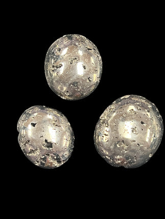 Pyrite Palm Stones from Peru, Raven's Cauldron, 6 N Sandusky St, Delaware, OH 43015